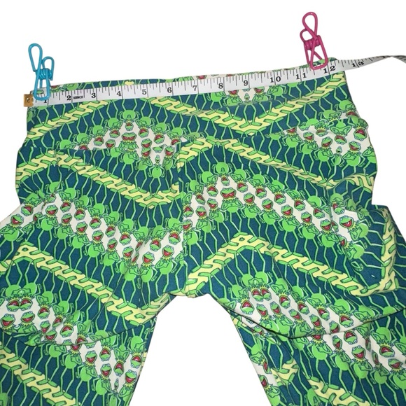 Women’s Lularoe Disney Kermit The Frog Leggings one size - Picture 4 of 14